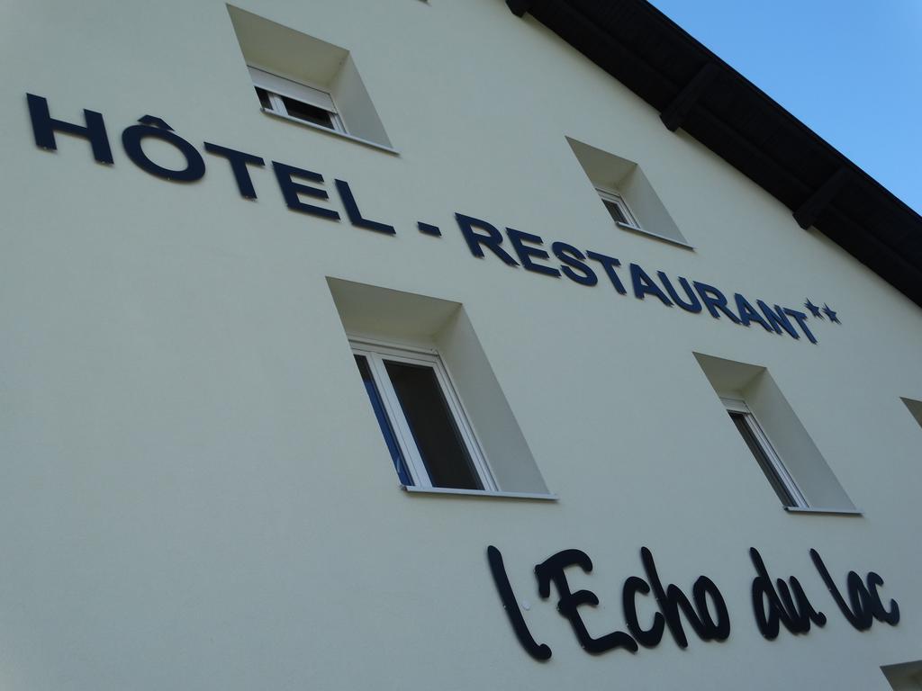 Hotel Restaurant L Echo Du Lac Gérardmer Exteriör bild